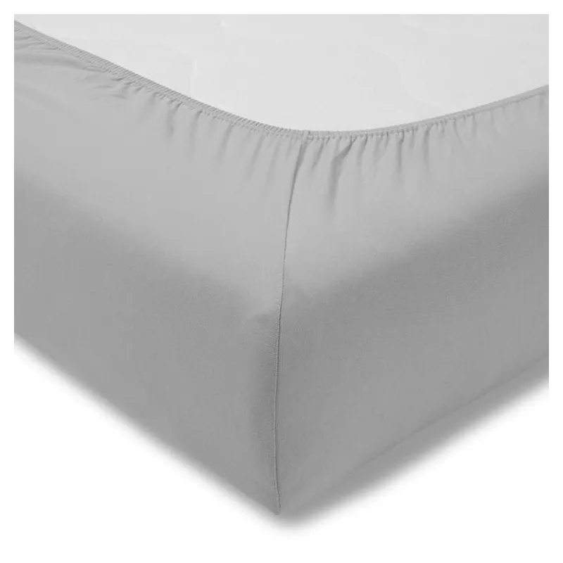 Prześcieradło 150X200 Estella jersey popiel Prześcieradło 150X200 Estella jersey popiel