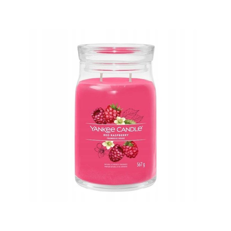 ŚWIECA YANKEE CANDLE RED RASPBERRY