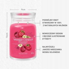 ŚWIECA YANKEE CANDLE RED RASPBERRY