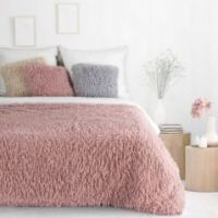 Eurofirany koc Adore 130 x 170 cm pudrowy