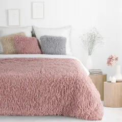 Eurofirany koc Adore 130 x 170 cm pudrowy