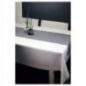Obrus z Mereżką Biały 140 x 300 Prosty i Elegancki Obrus z Mereżką Biały 140 x 300 Prosty i Elegancki