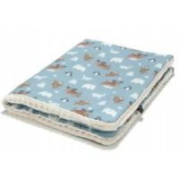 Koc la Millou minky Arctic Friends (l - 110 x 140 cm)