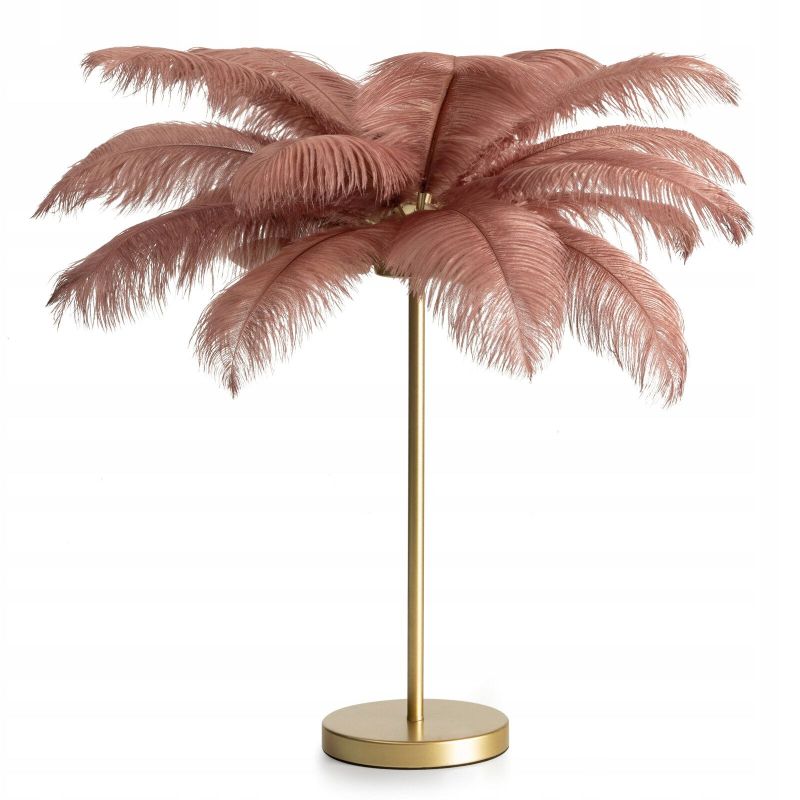 Lampa Eurofirany Feri (3) o 65 x 68 cm pudrowy róż