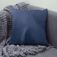 Poszewka 40/40 cm Satyna 635/granatowy