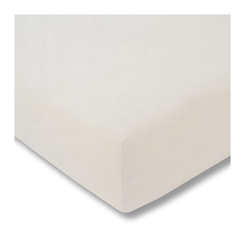 Prześcieradło 100/200 cm welur 110/elfenbein
