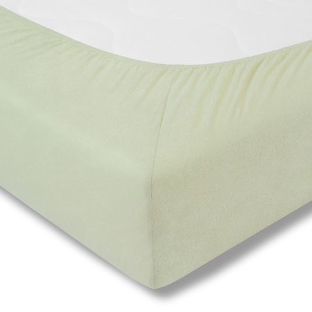 Prześcieradło 100/200 cm welur 565/verde