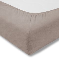 Prześcieradło 100/200 cm welur 800/kiesel