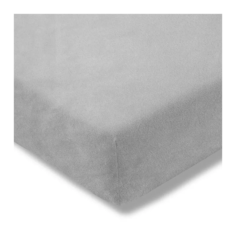 Prześcieradło 150/200 cm welur 915/platin