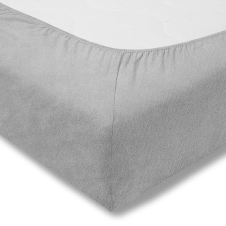 Prześcieradło 150/200 cm welur 915/platin