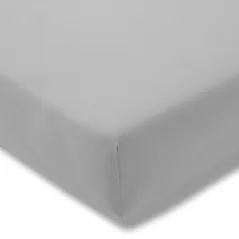 Prześcieradło 200/200 cm Bio bawełna GOTS 915/platynowy